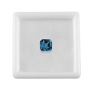 Asscher Cut London Blue Topaz (Oct 7x7 mm) 1.73 ctw