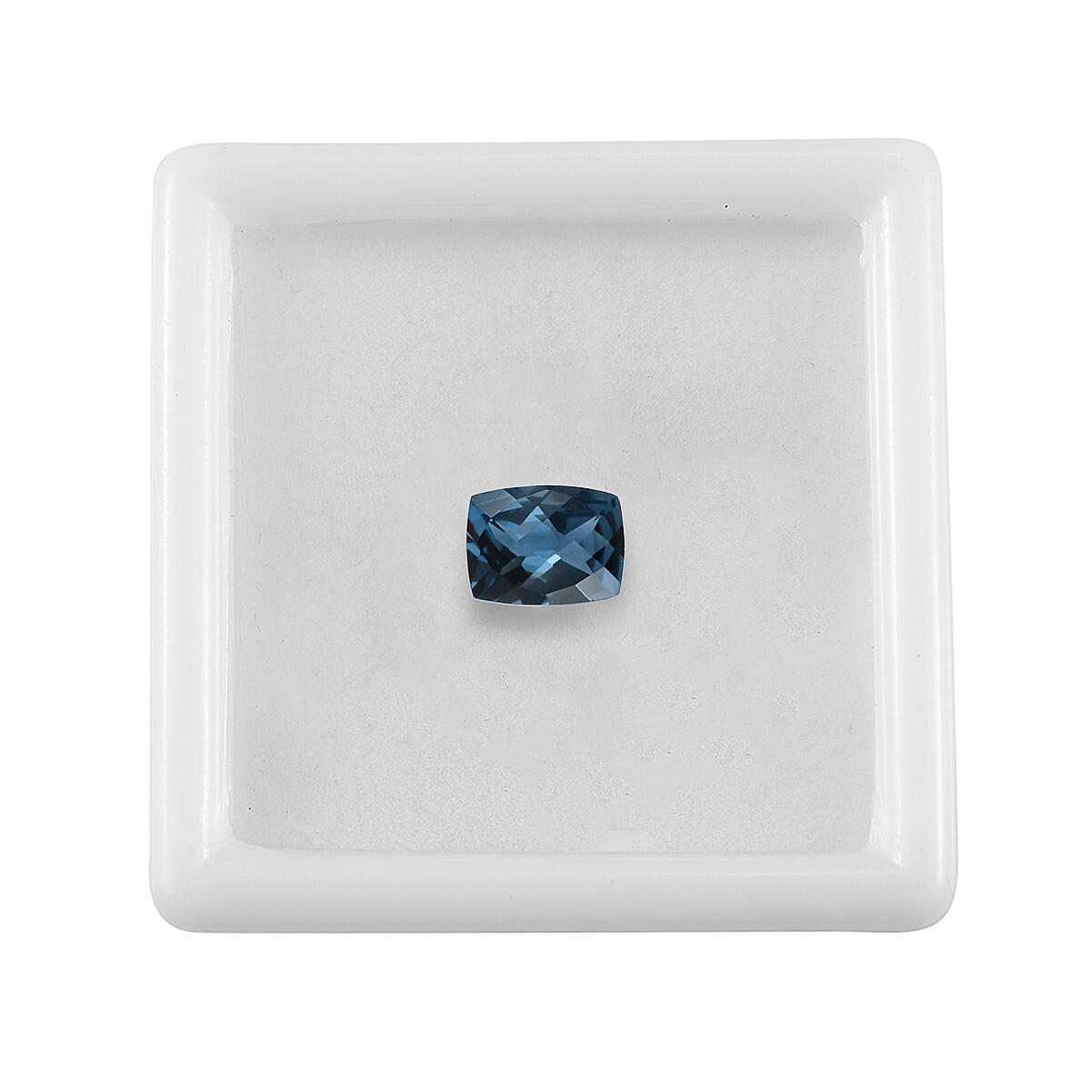 London Blue Topaz (Cush 8x6 mm) 1.46 ctw