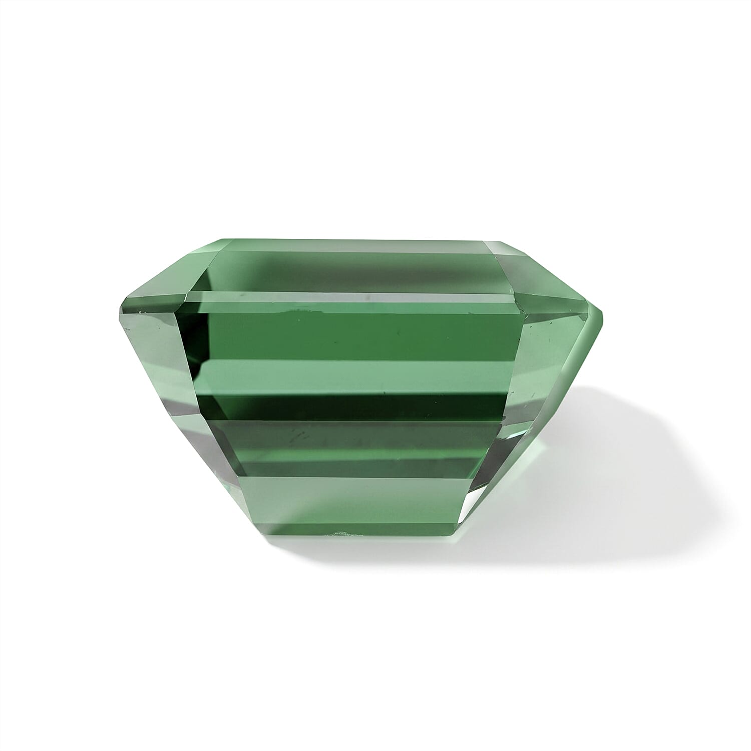 Chrome Tourmaline Octagon 8x6 Faceted Cut 4A 1.70 ctw