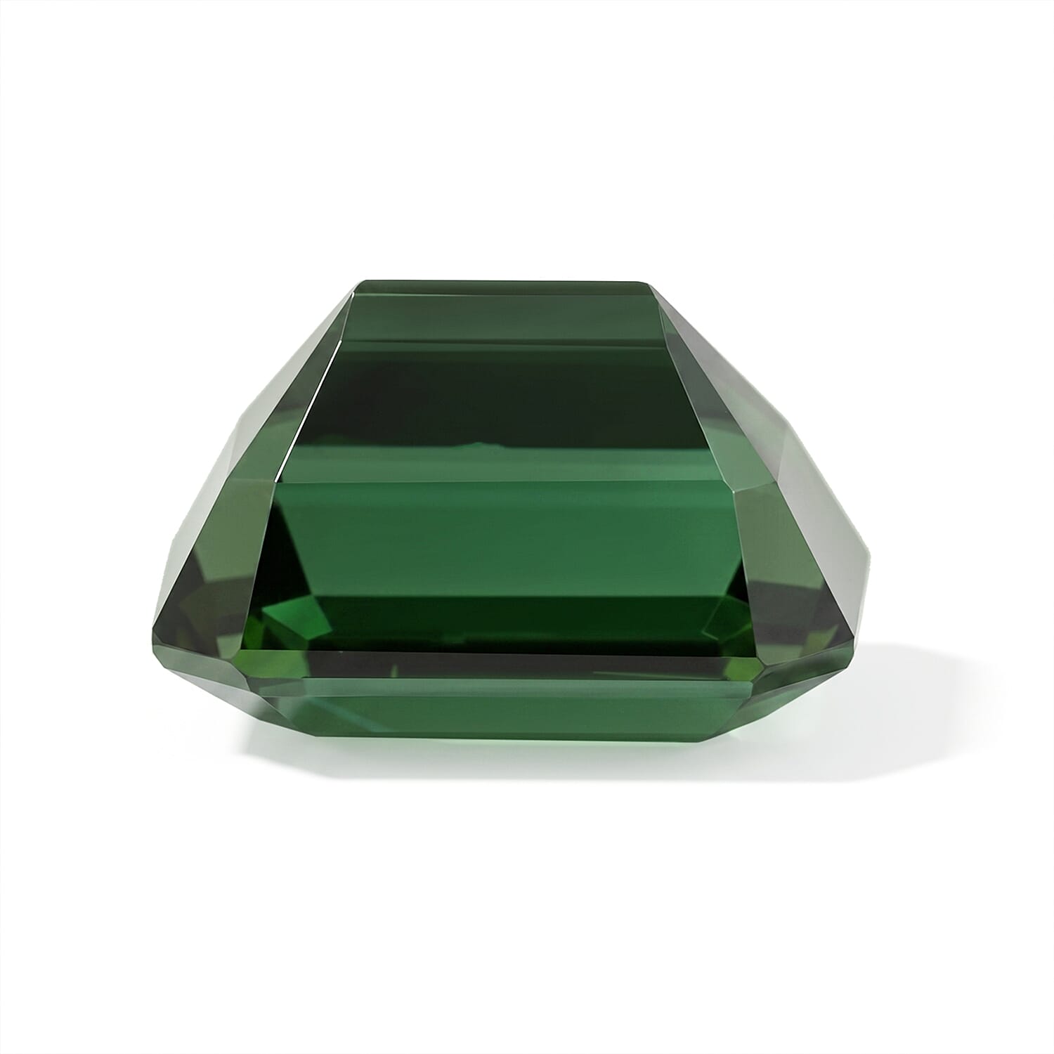 Chrome Tourmaline Octagon 8x6 Faceted Cut 4A 1.70 ctw