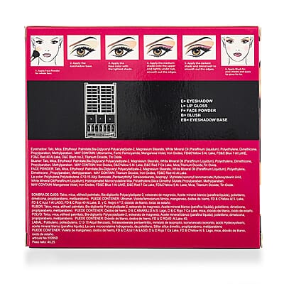 Malibu Glitz 35 Shade Makeup Kit