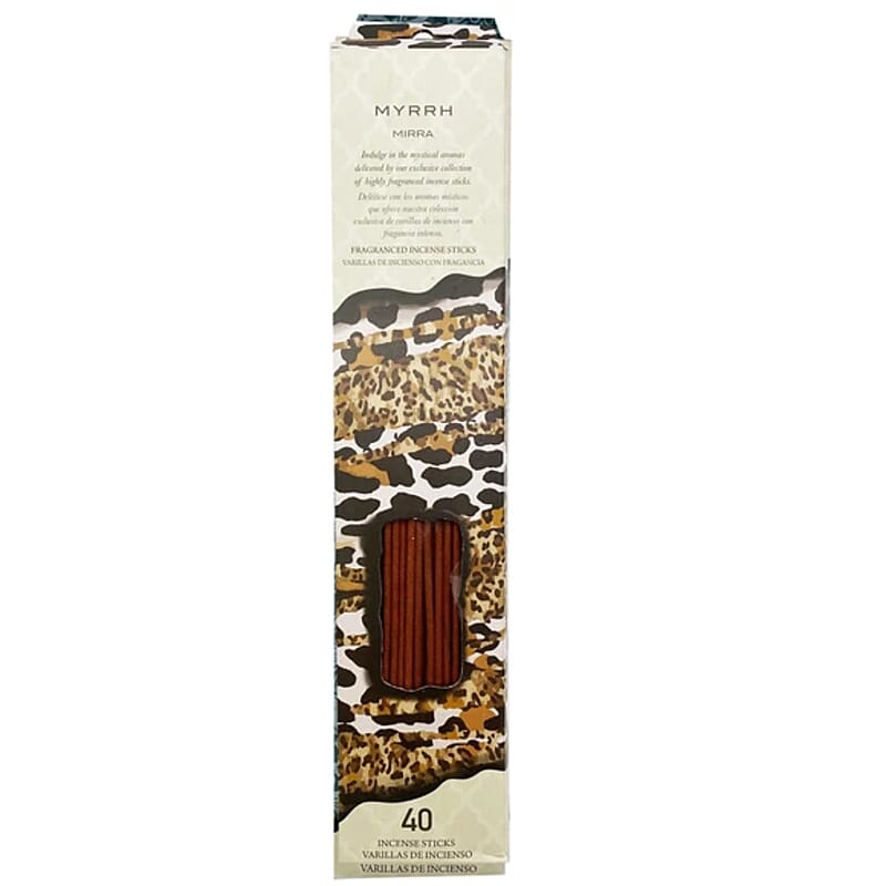 Closeout 40 Count Myrth Incense Sticks