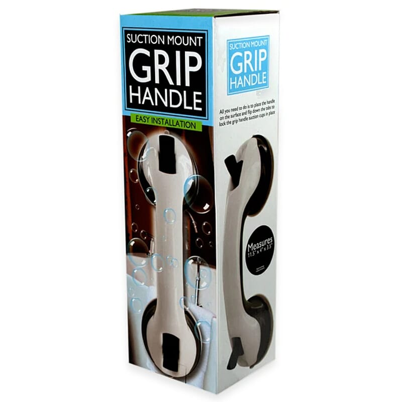 Closeout Suction Mount Super Grip Bath Handle