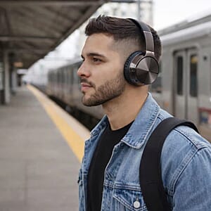 Closeout Prime Audio Shine Bluetooth Headphones -Black