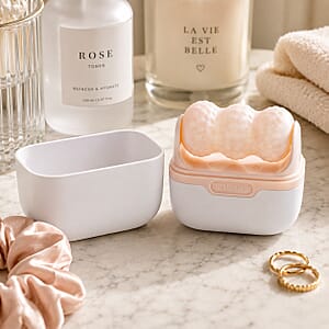 Beauty MD 2 in 1 Soothing Ice Roller for Face and Body in Apricot Blush