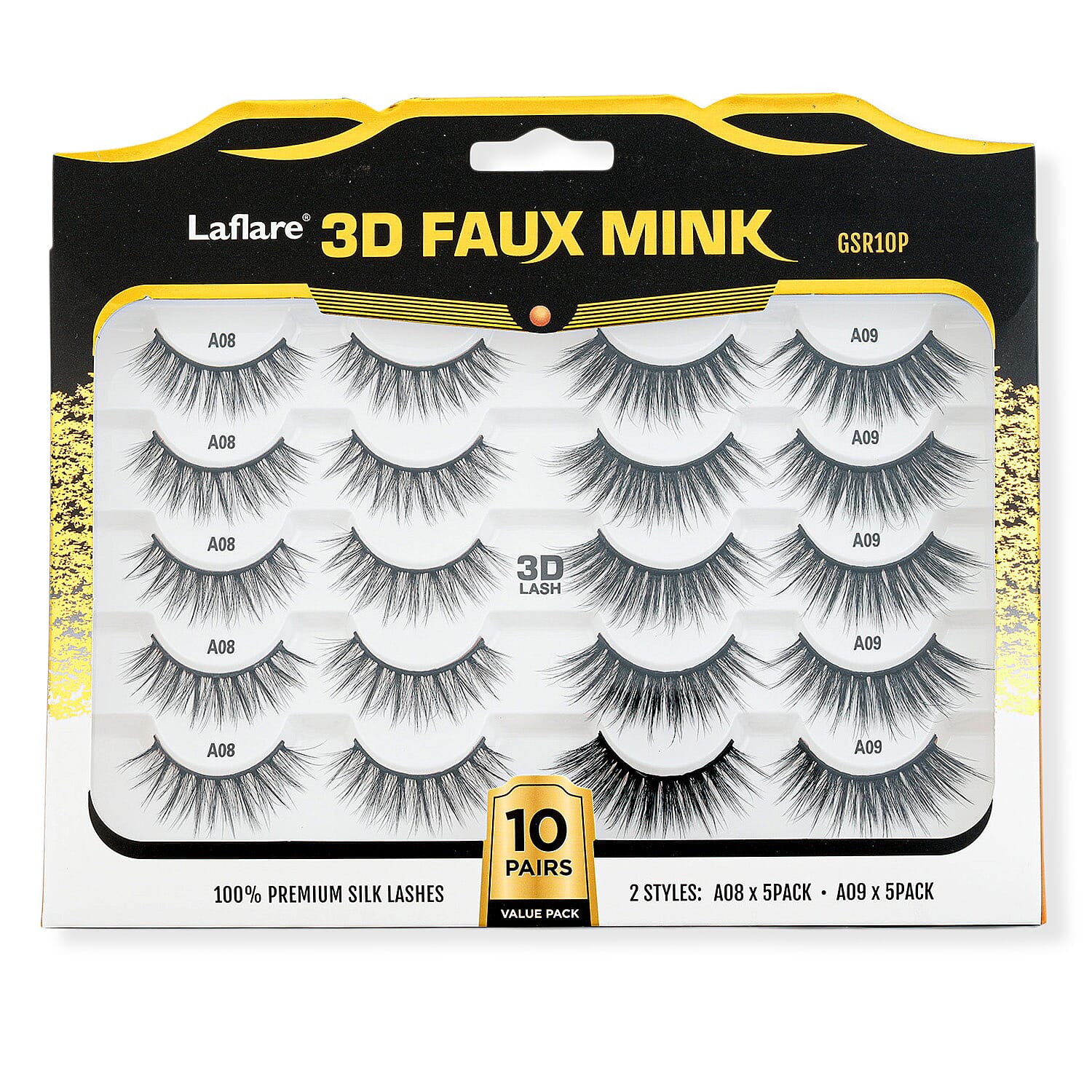 3D Faux Mink Lashes 10 Pack Old Hollywood Glam Lashes