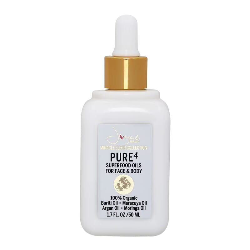 Joyce Giraud Pure4 Superfood Oils for Face and Body (1.7oz) Made in US