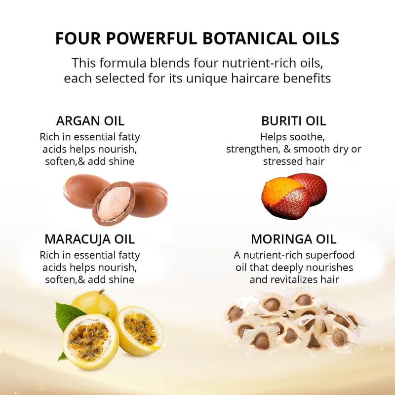 Joyce Giraud Pure4 Superfood Oils for Face and Body (1.7oz) Made in US