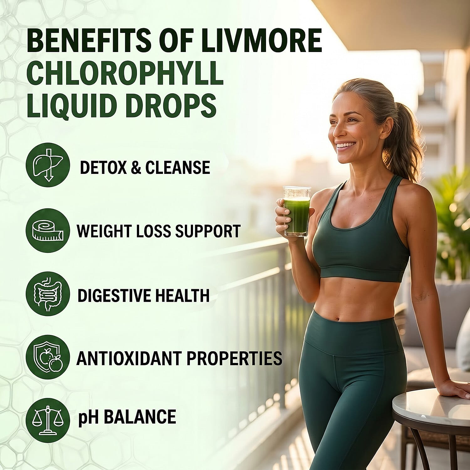 Livmore Unflavored Chlorophyll Liquid 2.02 oz