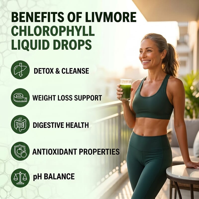 Livmore Unflavored Chlorophyll Liquid 2.02 oz