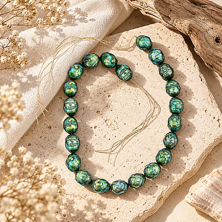 Dark Green Dyed Pearl - Product card gallery slide 2 (10298034028857)