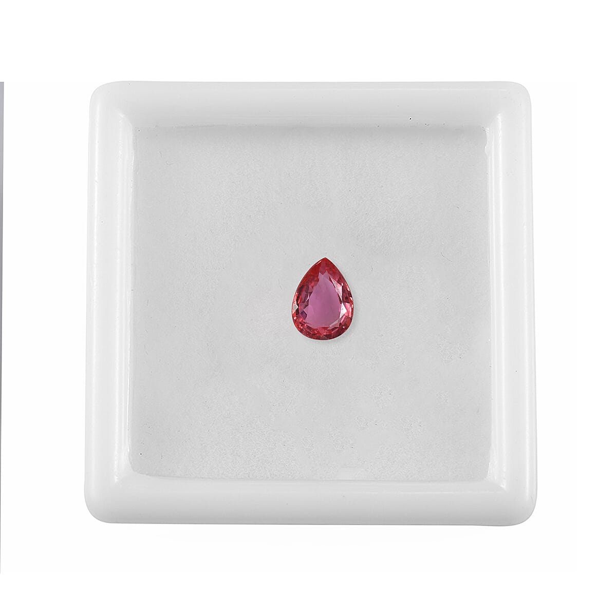 Premium Padparadscha Sapphire (Pear Free Size) 0.90 ctw image number 3