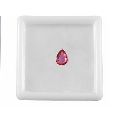 Premium Padparadscha Sapphire (Pear Free Size) 0.90 ctw