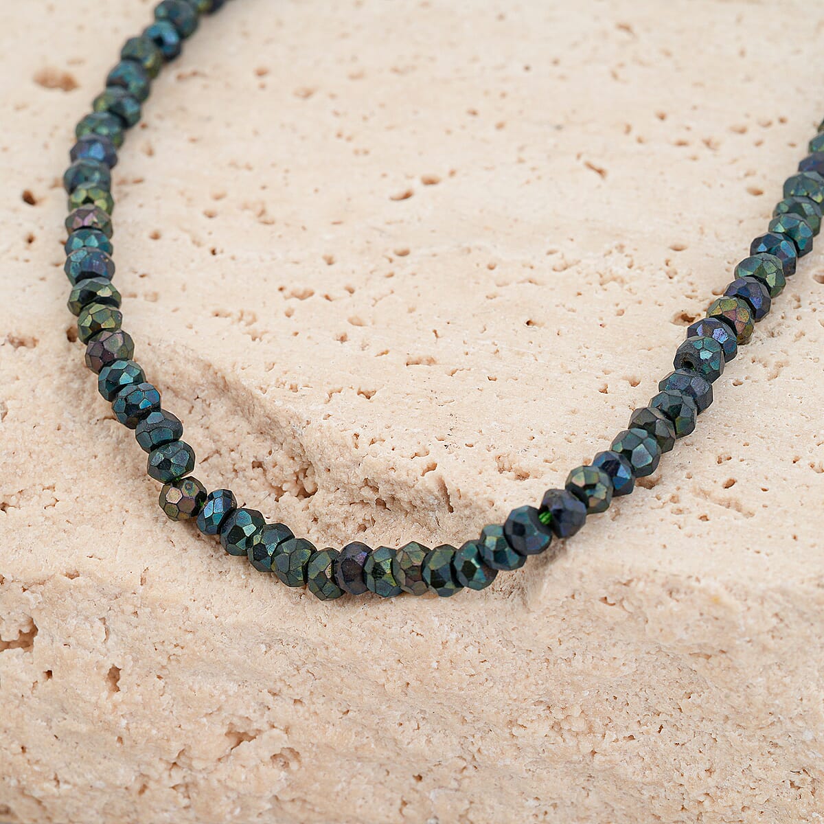 GCS Coated Spinel Beaded Strand (14 Inches) 40.75 ctw image number 1