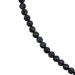 GCS Sapphire Round Beaded Strand (15.5 Inches) 56.25 ctw