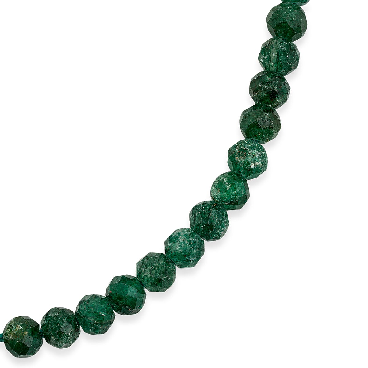GCS Green Aventurine Round Beaded Strand (15.5 Inches) 65.80 ctw image number 2