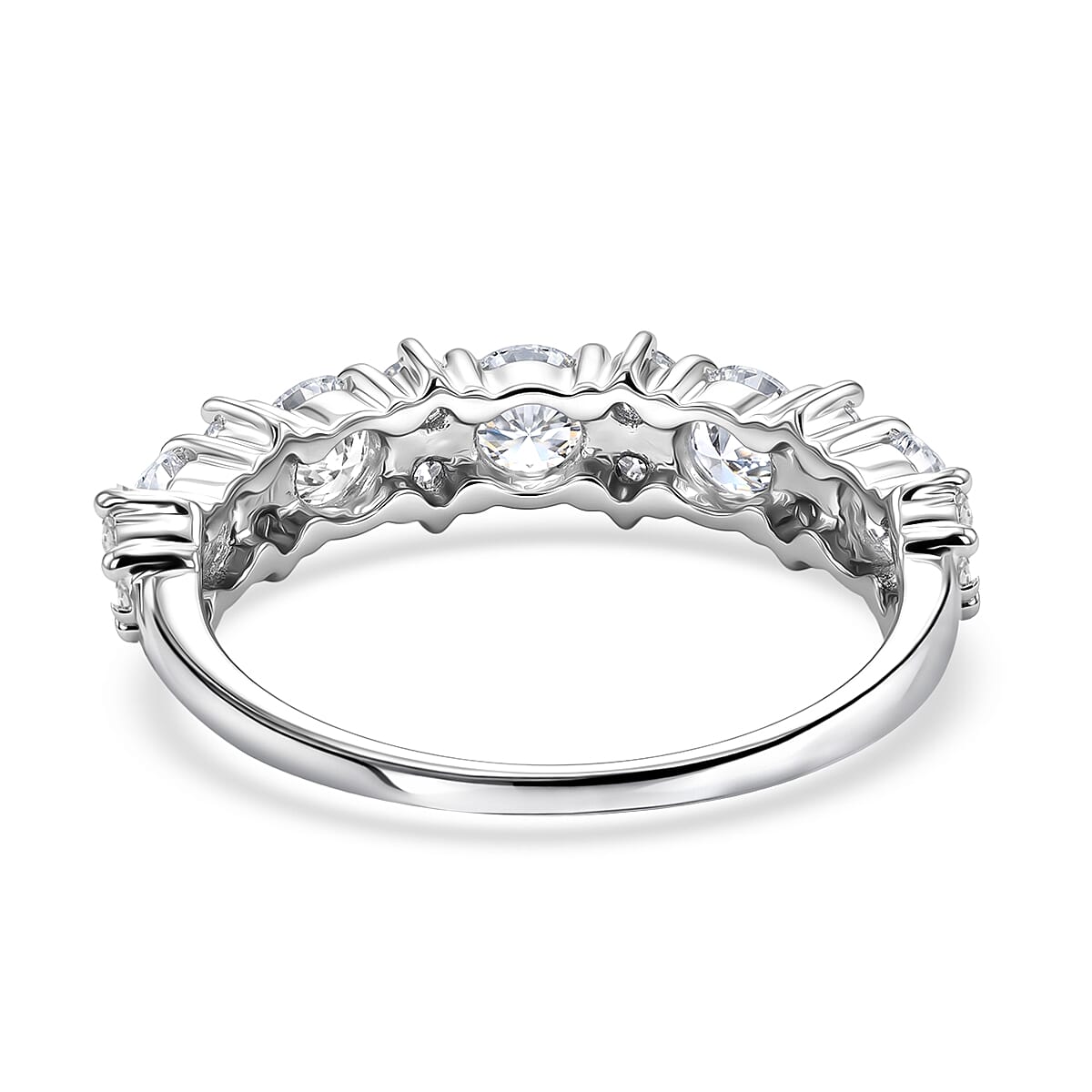White Topaz 1.02 ctw Ring in Sterling Silver (Size 9.0)