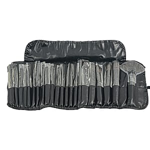 23 Piece Black Make UpBrush Sets