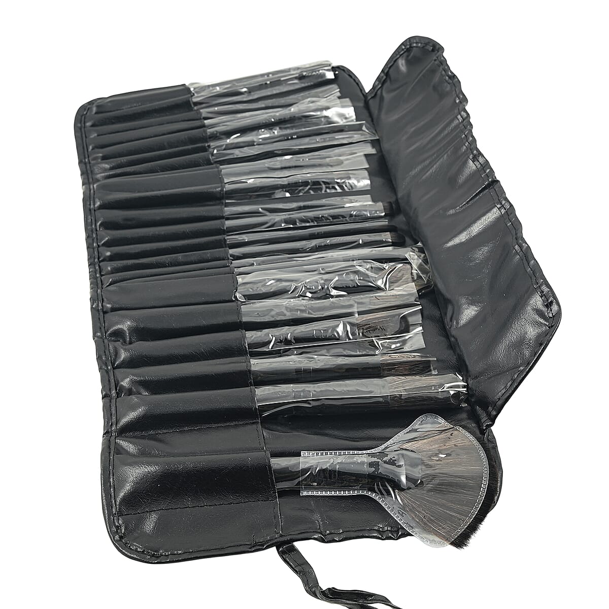 23 Piece Black Make UpBrush Sets image number 3