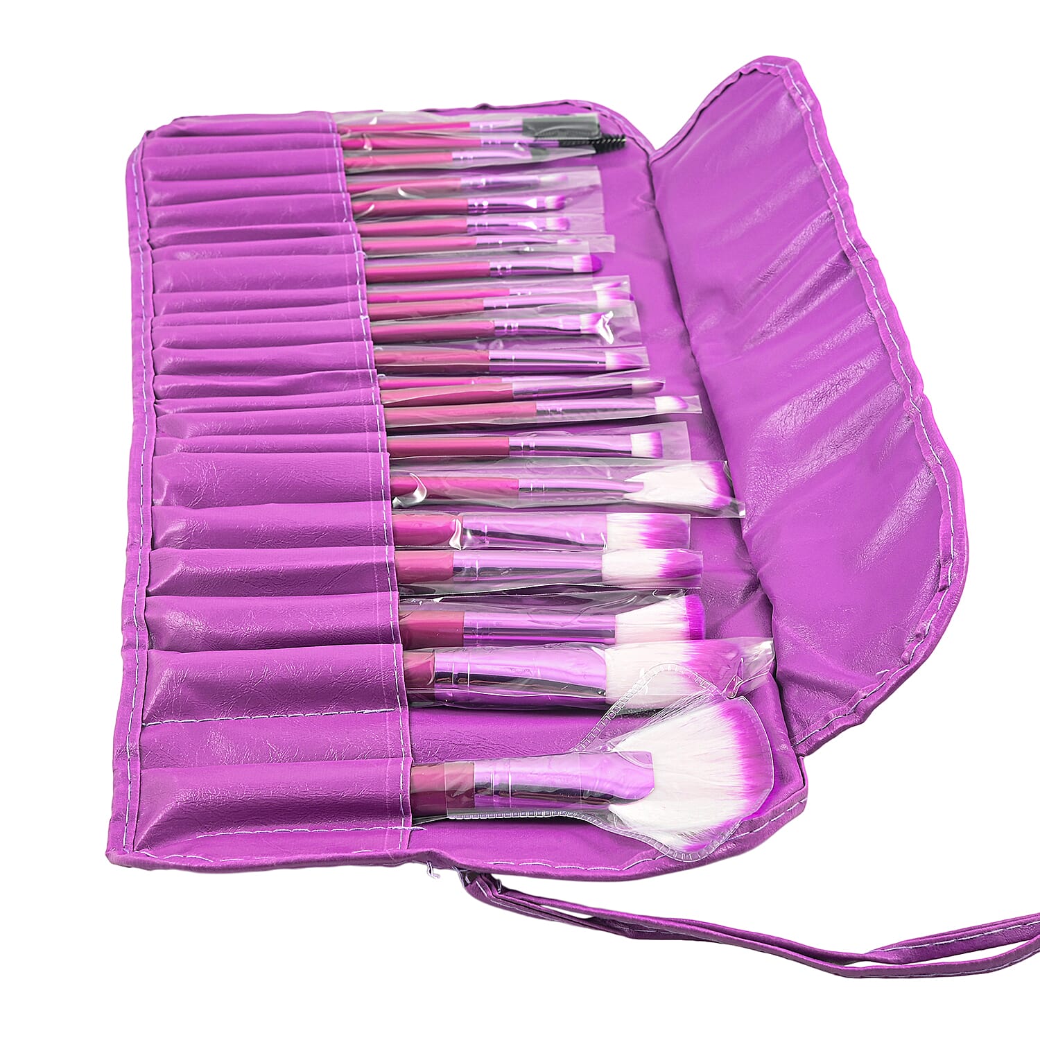 23 Piece Purple Make Up Brush Sets