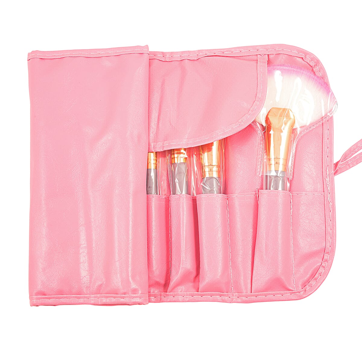 23 Piece Pink Make UpBrush Sets image number 1