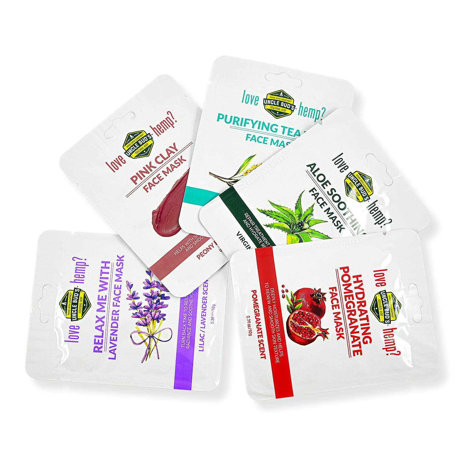 Uncle Buds Hydrating Face Masks