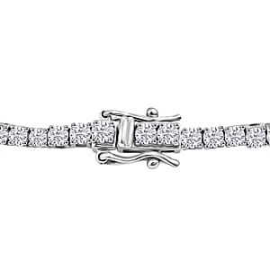 Mumbai Close Out Deal Luxuriant Lab Grown Diamond VS 4.00 ctw Tennis Bracelet in Sterling Silver (7.00 In)