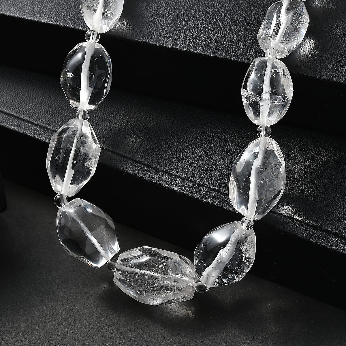 EverTrue Austrian Crystal Beaded Necklace in 18K YG Plated 18-19 Inches  image number 1