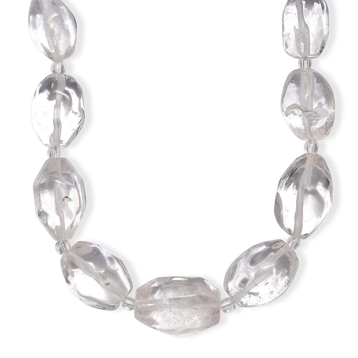 EverTrue Austrian Crystal Beaded Necklace in 18K YG Plated 18-19 Inches  image number 3