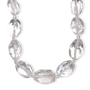 EverTrue Austrian Crystal Beaded Necklace in 18K YG Plated 18-19 Inches 