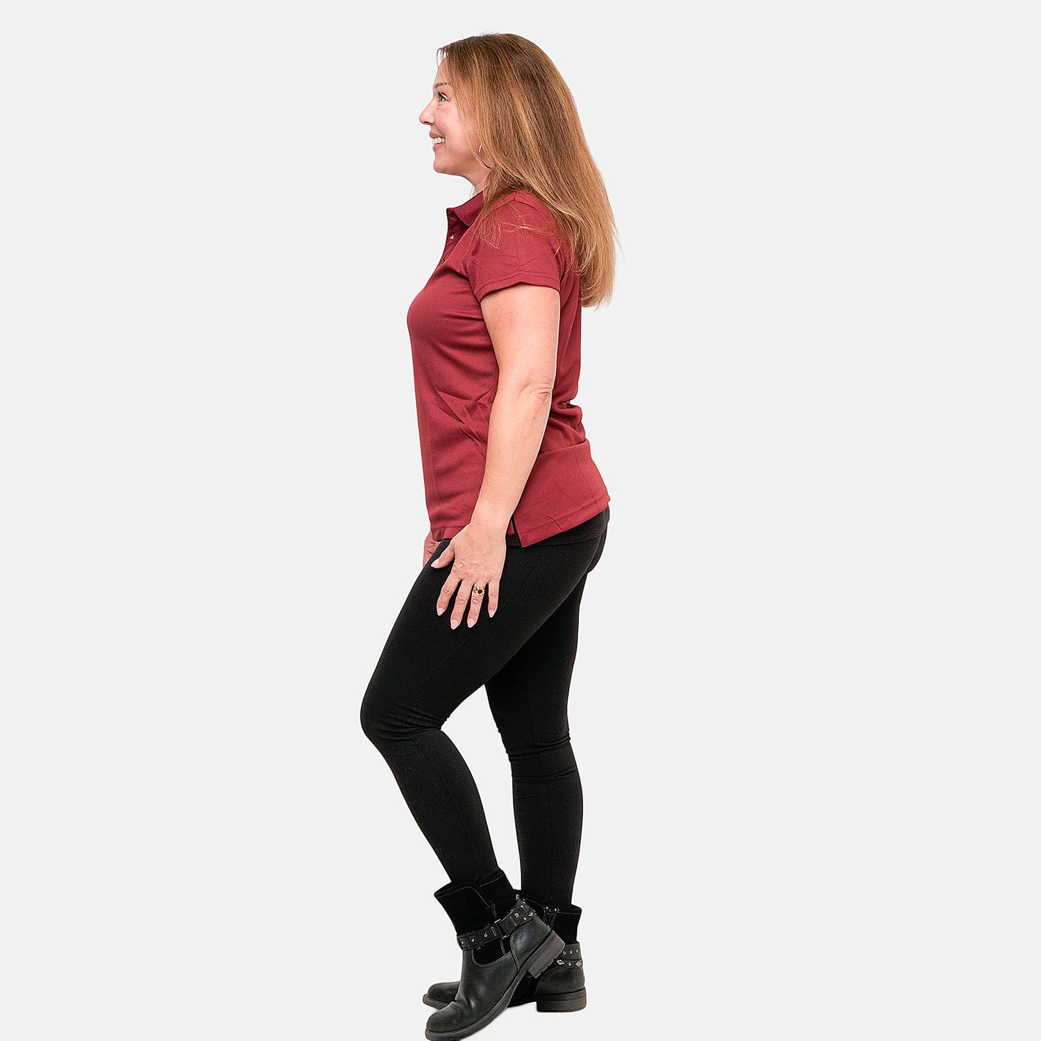 Expert Oxymesh Team Cardinal City Polo Large