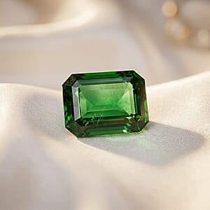 Limited Edition Certified and Appraised AAAA Chrome Tourmaline (Oct 10x8 mm) 4.00 ctw