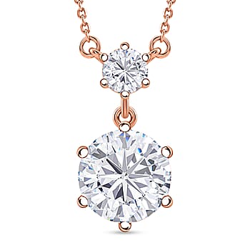 Heart & Arrow Cut / Rose Gold Over Sterling Silver - Product card gallery slide 1 (10205768188217)