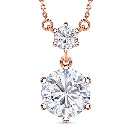 Heart & Arrow Cut / Rose Gold Over Sterling Silver - Product card gallery slide 1 (10205768188217)