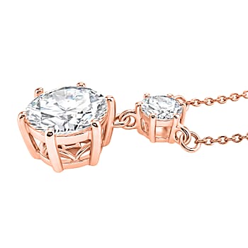 Heart & Arrow Cut / Rose Gold Over Sterling Silver - Product card gallery slide 4 (10205768188217)