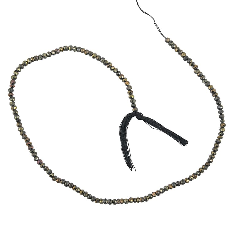 GCS Coated Spinel 38.70 ctw Beaded Strand (14 Inches)