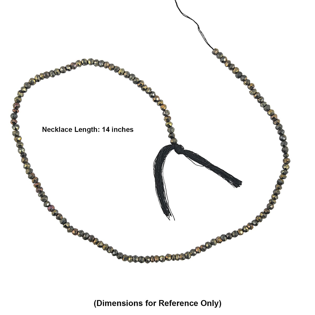 GCS Coated Spinel Beaded Strand (14 Inches) 38.70 ctw image number 3