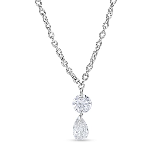 Rhodium Over Sterling Silver - Product card gallery slide 1 (10211209576761)