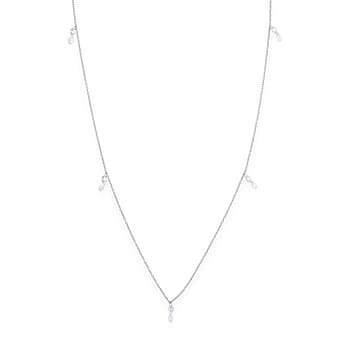 Rhodium Over Sterling Silver - Product card gallery slide 4 (10211209576761)