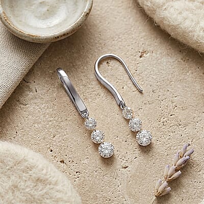 Rhodium Over Sterling Silver - Product card gallery slide 2 (10211209543993)