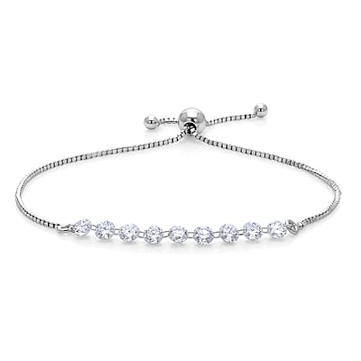 Rhodium Over Sterling Silver - Product card gallery slide 1 (10216465924409)