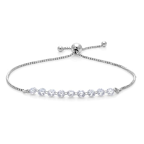 Rhodium Over Sterling Silver - Product card gallery slide 1 (10216465924409)