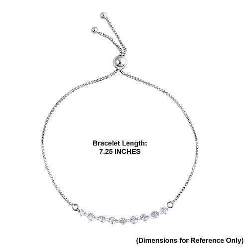 Rhodium Over Sterling Silver - Product card gallery slide 4 (10216465924409)