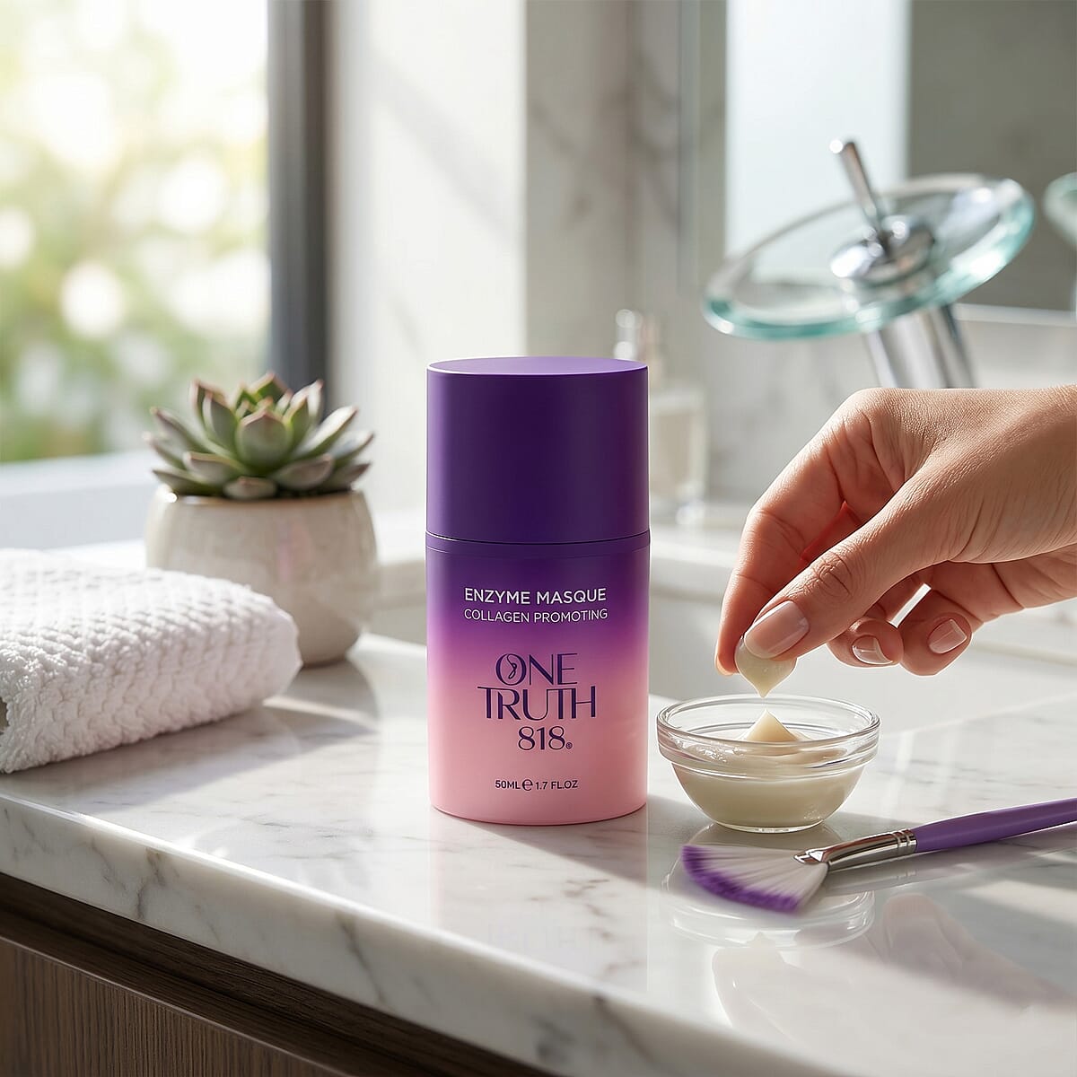 One Truth 818 Enzyme Collagen Masque (1.07oz) image number 2