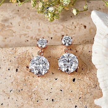 120 Facet / Rose Gold Over Sterling Silver - Product card gallery slide 2 (10205767631161)