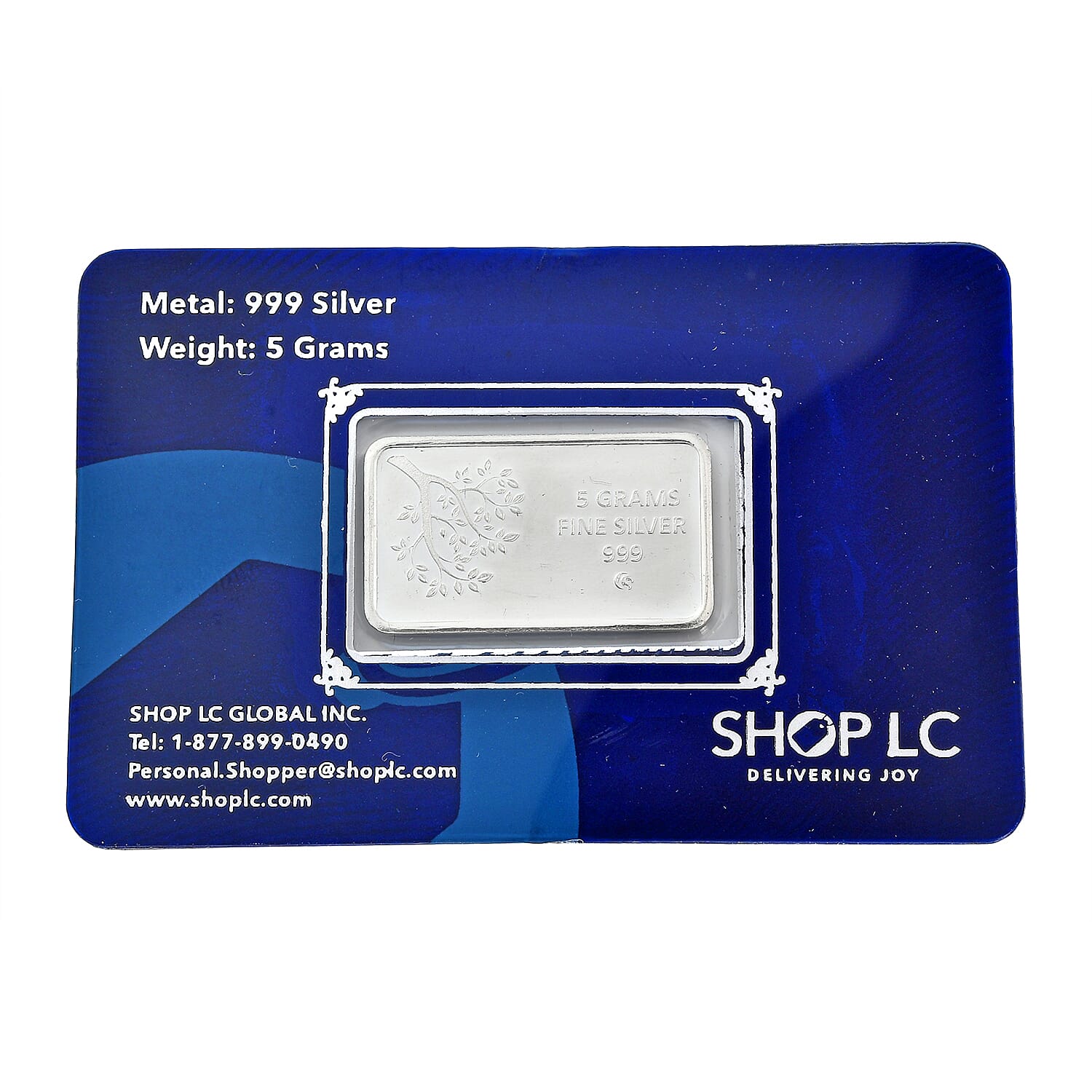 22K YG Over and 999 Fine Silver 7 Horses Embossed Bar 5 Grams