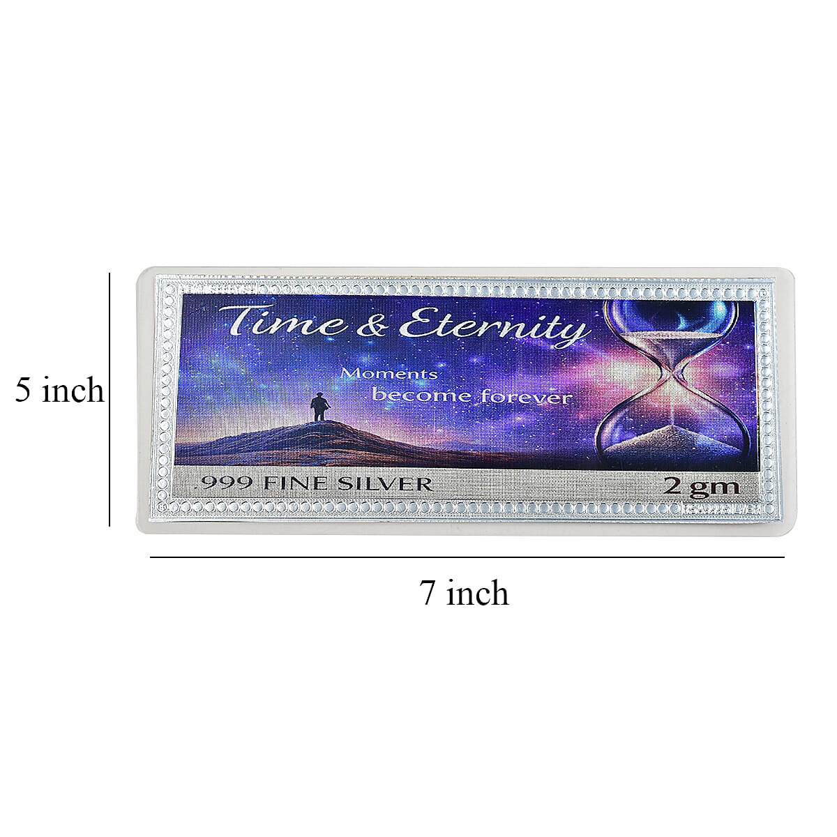 999 Fine Silver Tree of Life Embossed Sheet (2 g)