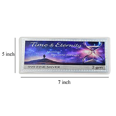 999 Fine Silver Tree of Life Embossed Sheet (2 g)