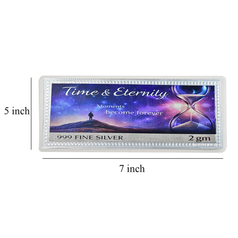 999 Fine Silver Tree of Life Embossed Sheet (2 g)