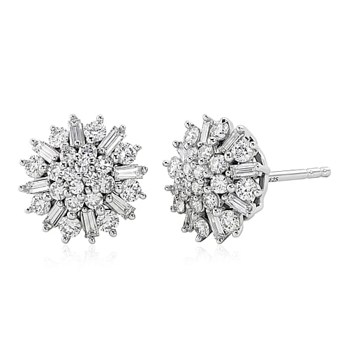 Rhodium Over Sterling Silver - Product card gallery slide 1 (10252695404857)
